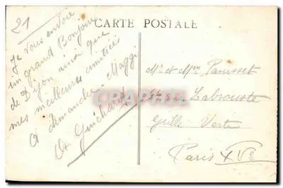 Dijon — Place Darcy — Fot. Combier — Rewers