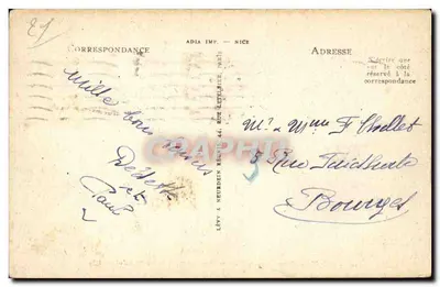 Dijon — Plac Étienne-Dolet i Pomnik św. Bernarda — LL — Rewers