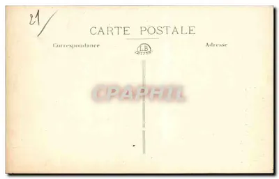 Dijon — Hotel Vogué — Wewnętrzny plac i stary studzienka — Rewers