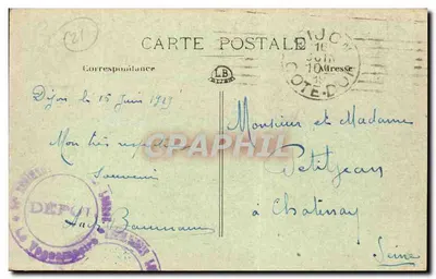 Dijon — Il Piazzale Darcy — Editore M. G. n°130 — Verso