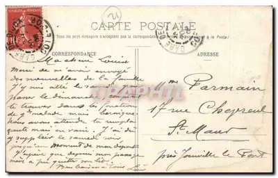 Dijon - Pałac Sądowy — L. V., wyd. — Rewers