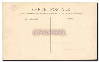 Dijon — Statua Rude i Porte-Guillaume — Wydawca Heuf — Rewers