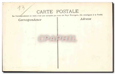 Marsella. 34.- Las islas del Castillo de If y la bahía de Endoume — Magasin Général, Marsella — Reverso