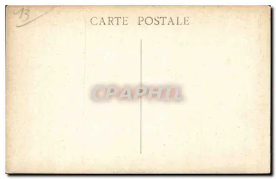 Marselha — Praça Castellane e a Fontaine Cantini — editor J. Charnay — Verso