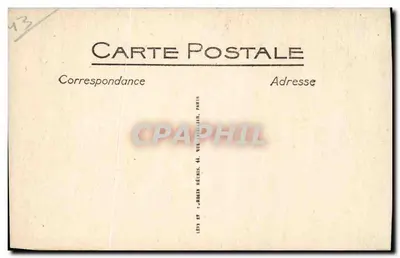 Exposição Colonial de Marselha — Palácio das Colônias Autônomas — LL — Verso
