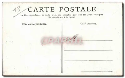 Marsiglia — La Cassa di Risparmio — Editore non identificato, numero di serie non visibile — Verso