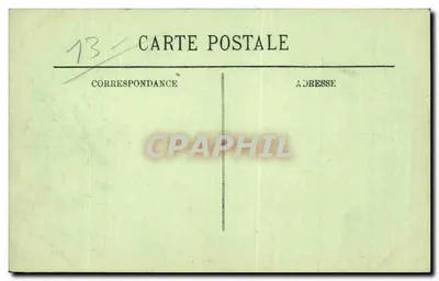 Marseille — Widok na Quai de la Fraternité — LL. — Rewers
