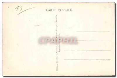Marseille - La Canebière - Pamiątka tragedii 9 października 1934 — Wydawca G. Gamlini, n° 273 — Rewers