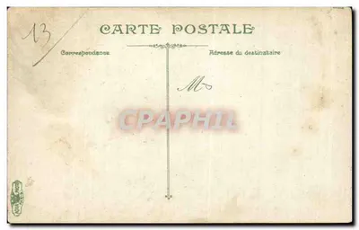 Marsiglia. il Prado — vista della strada alberata con tram n°745 — editore V. & C., n°46 — Verso
