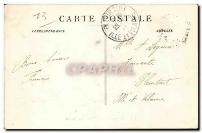 Marseille — Hotel Pocztowy — Wydawca nieznany, numer seryjny 142 — Rewers