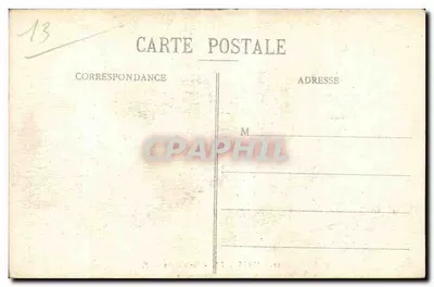 Marseille - Porte d'Aix — JF. — n°11 — Achterkant