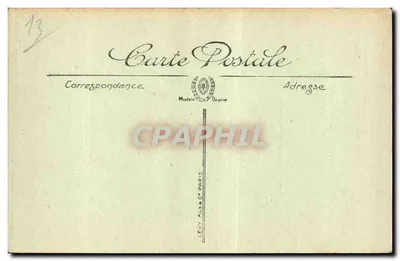 Marseille — Bassins e Quais da Joliette — editor desconhecido, n° 39 — Verso