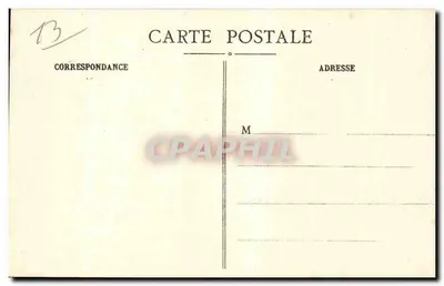 Marseille - Le Prado, vom Kreisverkehr aus gesehen - EL. - 52 — Rückseite
