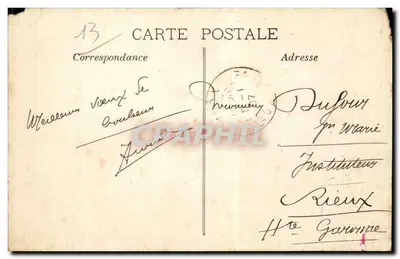Marseille - Les Nouveaux Ports — vue portuaire avec navires et entrepôts, éditeur 'Marseille - Les Nouveaux Ports' n°55 — Verso