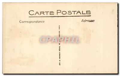 Exposition Coloniale de Marseille — Palais du Maroc — Richard, Architecte — Verso