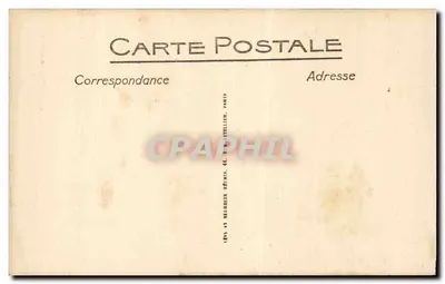 Exposición Colonial de Marsella — Motivo Central del Gran Palacio — Étienne Bentz, arquitecto — LL. — Reverso