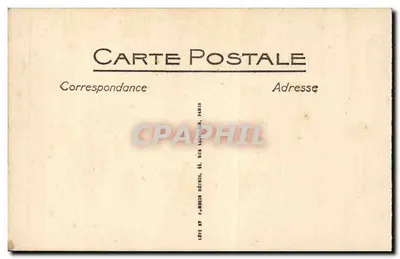 Coloniale tentoonstelling van Marseille — Paleis van de Autonome Koloniën — LL — Achterkant