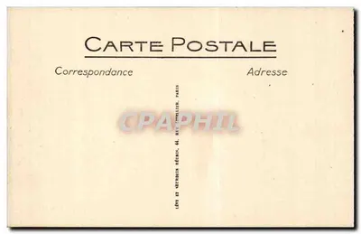 Exposição Colonial de Marselha — Palácio de Madagascar — E. Richard, Arquiteto — Verso