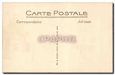 Exposição colonial de Marselha — O Grande Palácio — Etienne Bentz, arquiteto — Verso
