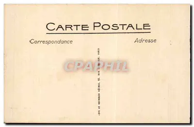 Wewnętrzna kwatera Pałacu Maroka — Wystawa Kolonialna w Marsyluji — I. Richard, Av. d'Alsace — Rewers
