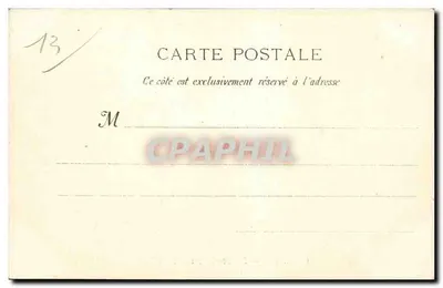 Marsella : La entrada del puerto — G.M. 166 — Reverso