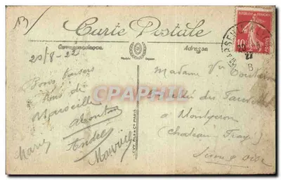 Marselha — Um Canto do Velho Port — LL. — Selecta, n°61 — Verso