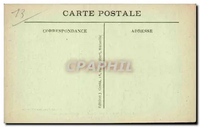 Exposição Colonial de Marselha 1922 — Tonquim e Annam — Clichés Fontaine Albert — Verso