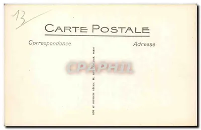 Wystawa Kolonialna w Marsylii — Duży Pałac, Pałac Afryki Zachodniej — LL. n°78 — Rewers