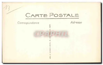 O Castelo d'Água — Exposição Colonial de Marselha — LL. — Verso