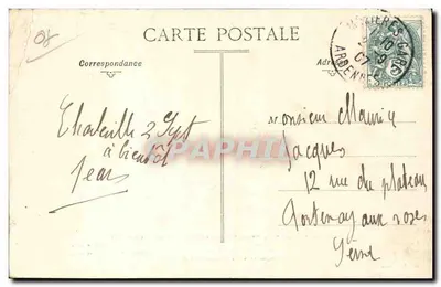 Mézières — Bayard « Rycerz bez strachu i bez winy » — Ch. Lefèvre, Charleville — Rewers
