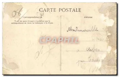 Mézières — Prefektura — J. Winling, wyd. Charleville — Rewers