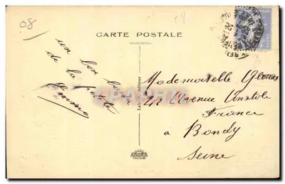 Charleville — La Meuse i Quai du Sépulcre — wydawca Lacroix, Toulouse — Rewers