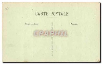 Charleville — Monument erguido em 1921 em homenagem aos 106 professores ardennais mortos pela França — editor Neudets Réims — Verso
