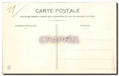 Vale do Aude - Axat - Ruínas do Castelo Chatcau — Fototipia Labouche Frères Toulouse, n°216 — Verso