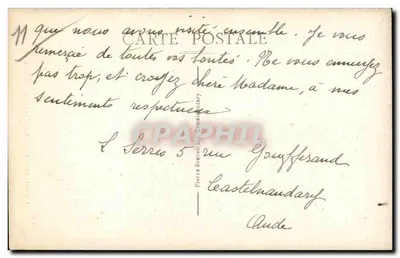 Castelnaudary — Antiga Porta da Igreja — Verso