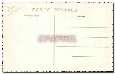 Carcassonne — Ogólny widok Miasta Niskiego, widok z Cytadeli — Fot. Michel Fords, Cité de Carcassonne — Rewers