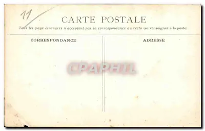 Carcassonne: Kaplica Hôtel-Dieu — Wyd. N.G. nr 12 — Rewers