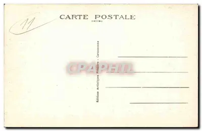 Carcassonne — Het Stadhuis — Éditions Artistiques Roudière — Achterkant