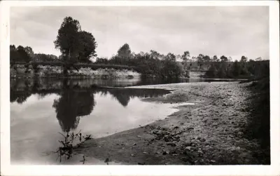 A Senna - Praia da Folie — Pont-sur-Seine (Aube) — Ch. Granddider, Fotografia Verdadeira