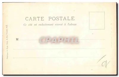 Romilly — Canal do Moulin — Fototipia A. Berger, Paris — Verso