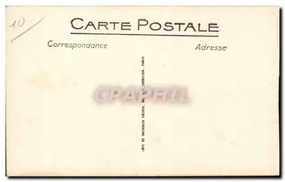 Ruínas da Grande Guerra — A Cidade da Madeira — Editor Lévy e Neurbin, n° 814 — Verso
