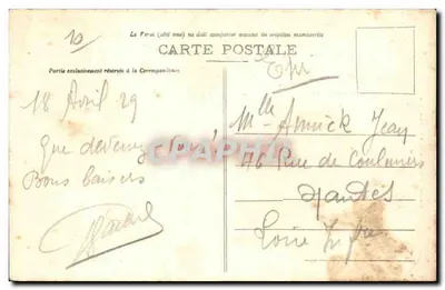Arcis-sur-Aube — Zamek (XVII wiek) — Gradassi-Royer, wydawca, w Arcis-sur-Aube — Rewers
