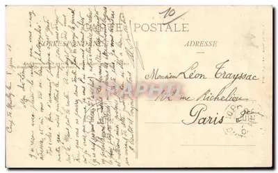 Camp de Mailly — Écoles à feu. Une Batterie dissimulée. — Librairie Militaire Guérin, Mourmelon — Verso