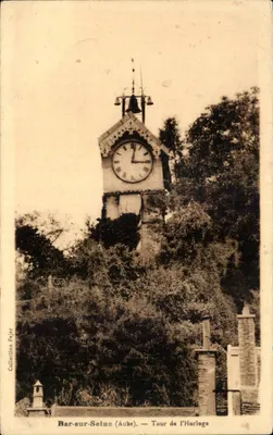 Bar-sur-Seine (Aube) — Torre da Hora — Coleção Fejer