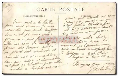 BAR-sur-SEINE — Vista Geral do lado (Norte) — Editor desconhecido, n° 13 — Verso