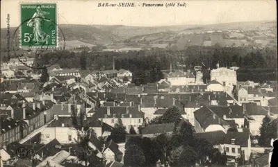 BAR-sur-SEINE - Panorama (lado Sul) — editor G.F. M. (ou G.F.M.)