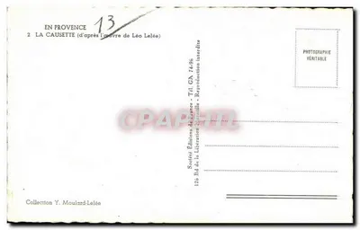 Dwie kobiety w Prowansji — scena życia — Société Éditions de Libération, Marsylia — Rewers
