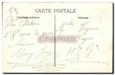 O anunciantes das prisões de If — O anunciantes das prisões de If exorta um condenado — Coleção do Castelo de If — Verso