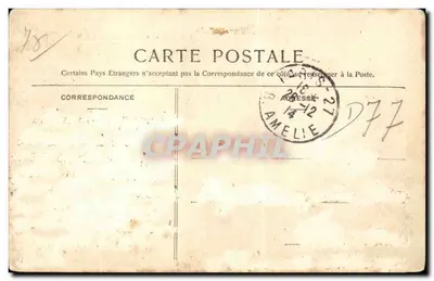 Meulan - A Igreja — editor A.D., Paris, n°8 — Verso