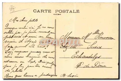 CERNAY — O Castelo — editor não identificado, n° de série 48 — Verso